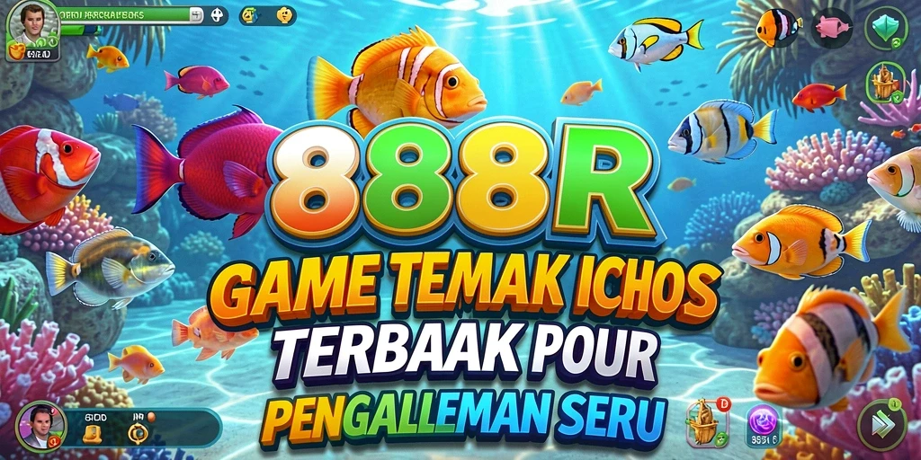 Gameplay seru dalam <strong>888R</strong> saat menembak ikan.
