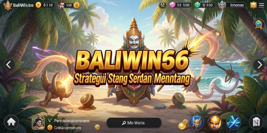 Gameplay menarik di BALIWIN66 dengan berbagai strategi menaklukkan lawan.