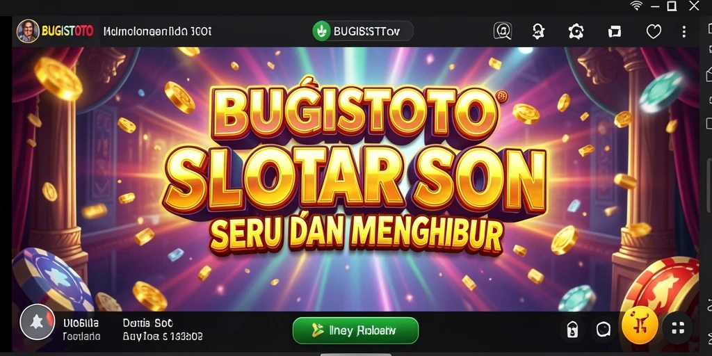 Tampilan gameplay BUGISTOTO yang mengasyikkan dan penuh warna.