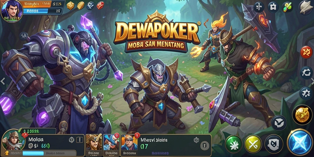 Tangkapan layar gameplay DEWAPOKER yang seru dan dinamis.