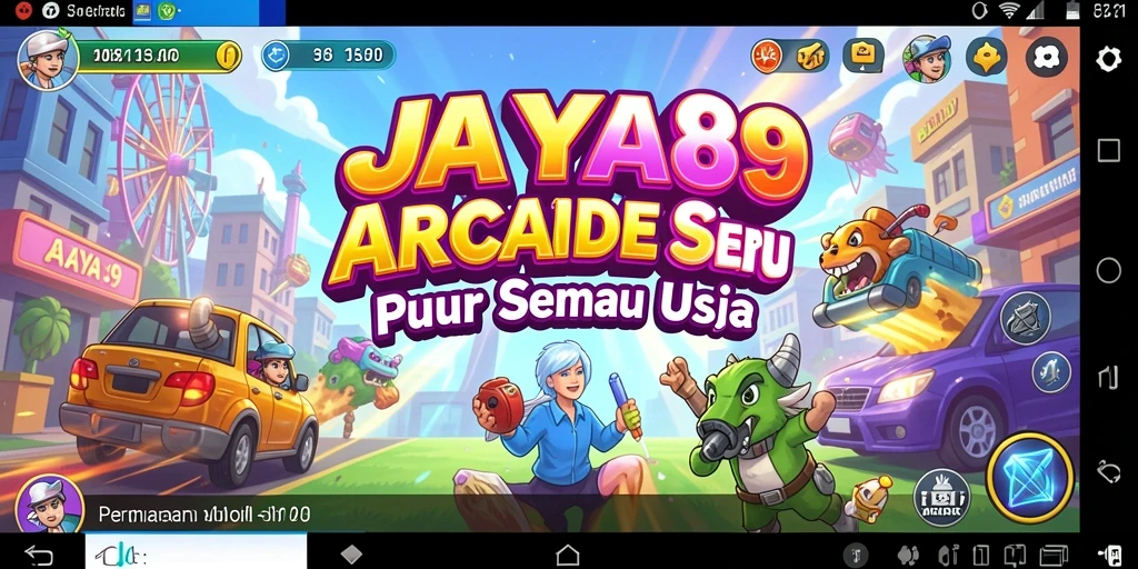 Screenshot JAYA89 menampilkan aksi seru dari gameplay Arcade yang menantang.