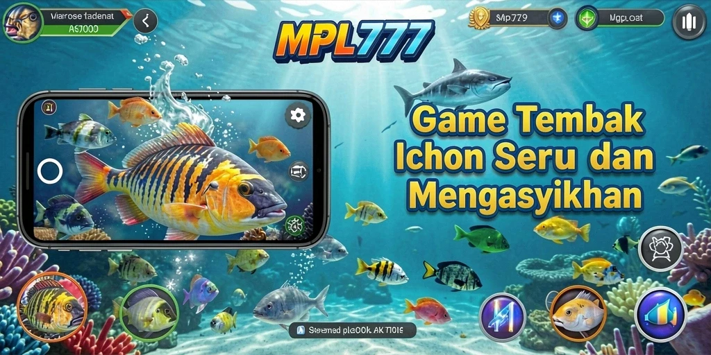 Tampilan gameplay <strong>MPL777</strong> yang menegangkan saat menangkap ikan.