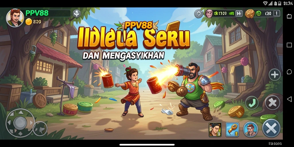 Tampilan gameplay PPV88 yang menarik dan santai.