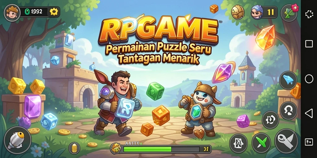 Tampilan gameplay RPGAME yang menarik dan menantang.