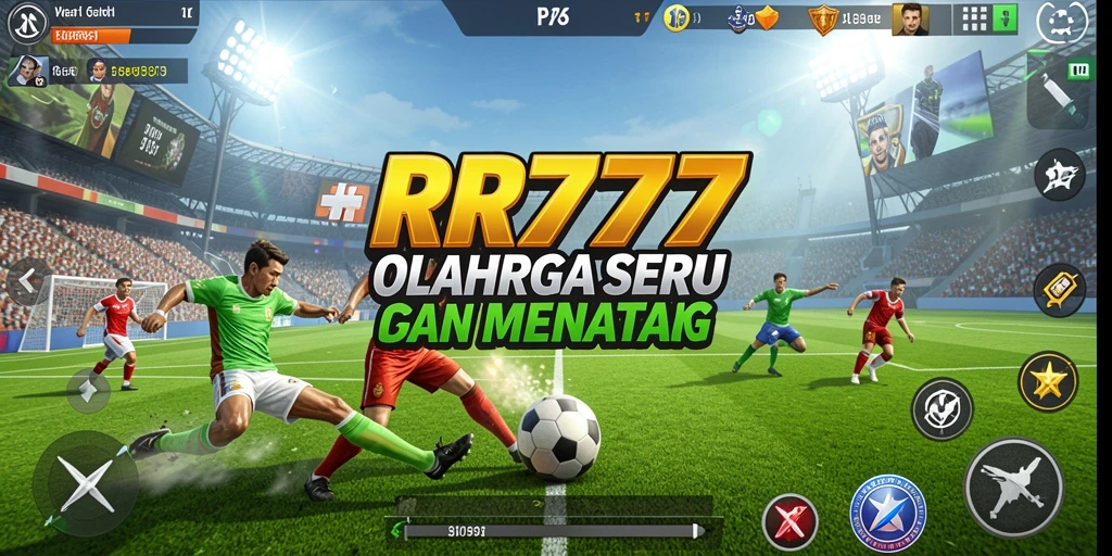 Tampilan grafis menakjubkan dan gameplay yang mendebarkan di RR777.